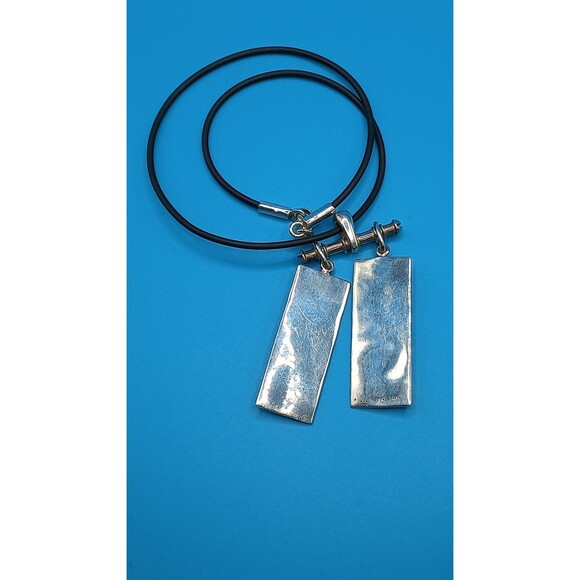 SERGIO BUSTAMANTE Guernica Double Faces Pendants Necklace - Picture 6 of 12